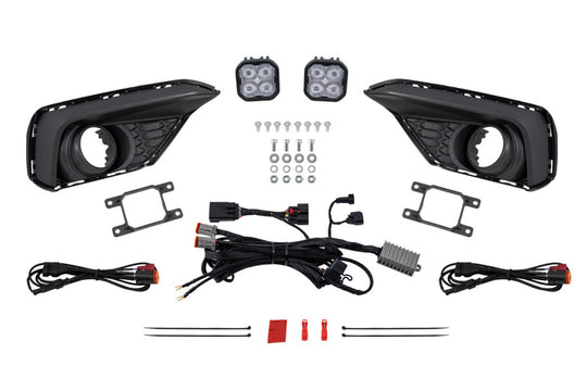 Diode Dynamics 2025 Ford Mustang EcoBoost SS3 Add-On Fog Lamp Kit  White Sport