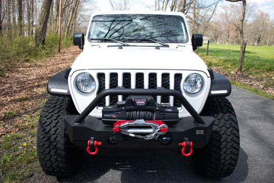 Fishbone Offroad 2018+ Jeep Wrangler JL/JLU/2020+ Gladiator JT  Alum Front Fender Flares  - Black