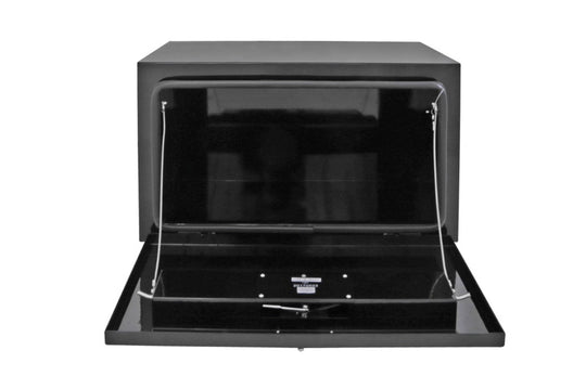 Deezee Universal Tool Box - Specialty Underbed Black BT Alum 24X18X18 (Txt Blk)