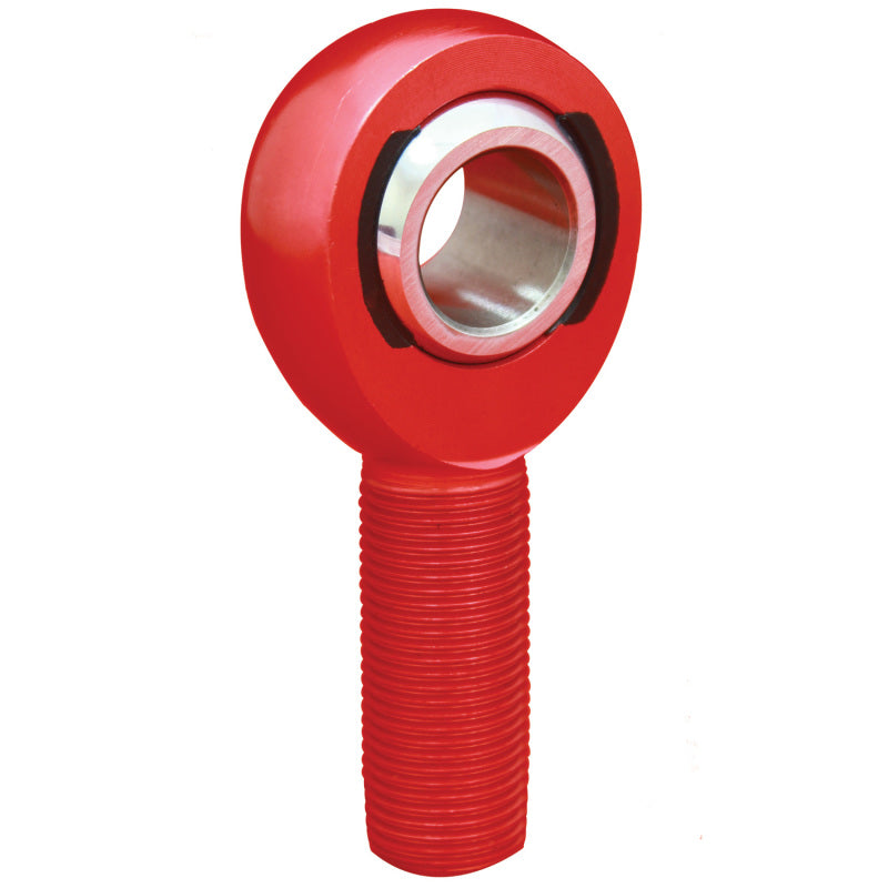 QA1 A Series Endura Rod End - Male/Right Hand - .19in Bore x 3/16-24 - Red Aluminum