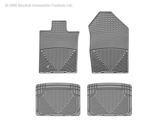 WT Rubber Mats - Rear - Grey