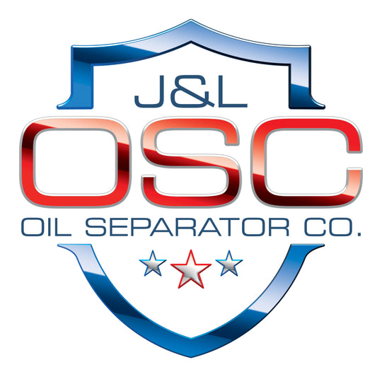 J&amp;L 24-26 Ford Mustang EcoBoost Driver Side Oil Separator 3.0 - Clear Anodized