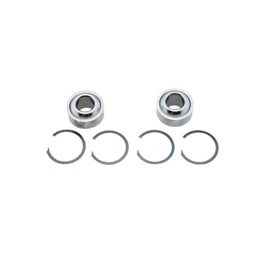 QA1 SIB Series Bearing Kit w/Snap Rings - .500in ID x .625in Wide - Heat Treated Chrome Plated S.S.