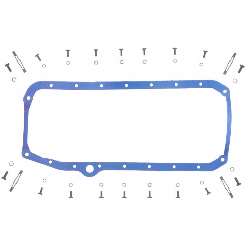 Fel-Pro Small Block Chevy 1-Piece Engine Oil Pan Gasket Set
