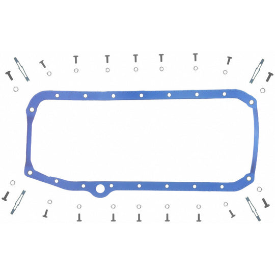Fel-Pro Small Block Chevy 1-Piece Engine Oil Pan Gasket Set