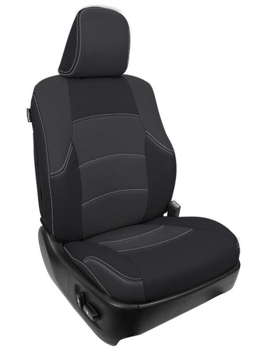 PRP 2011+ Toyota 4Runner Front Seat Covers (Pair) - Black/Grey
