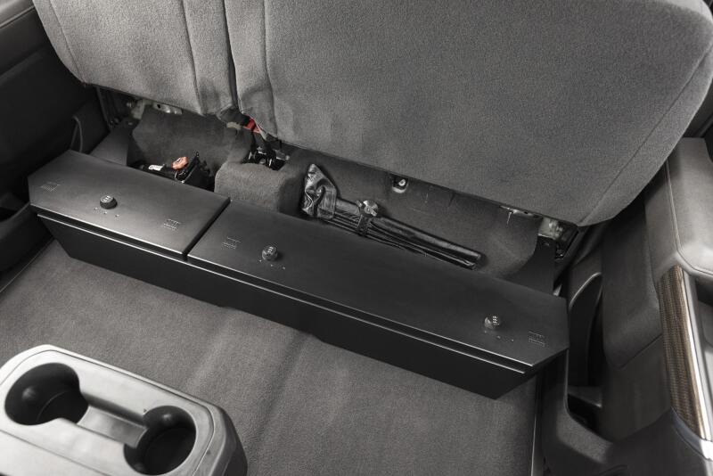 Tuffy Underseat Lockbox W/ Combo Lock For Chevrolet Silverado &amp; Gmc Sierra Crew &amp; Double Cab
