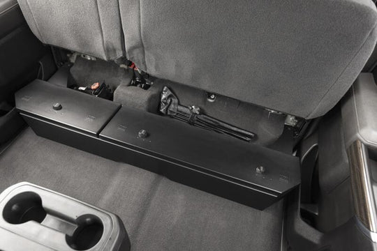 Tuffy Underseat Lockbox W/ Combo Lock For Chevrolet Silverado &amp; Gmc Sierra Crew &amp; Double Cab
