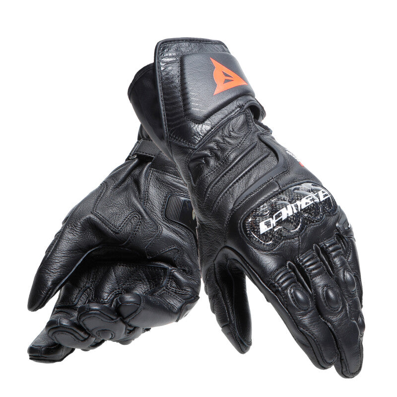 Dainese Carbon 4 Long Leather Gloves Black/Black/Black - XS