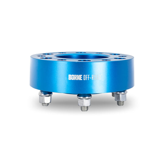 Borne Off-Road Wheel Spacers - 6x135 - 87.1 - 38 - M14 - Blue