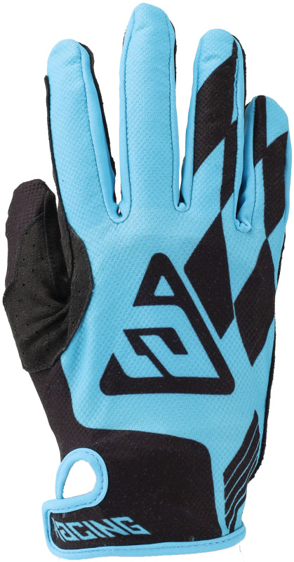 Answer 25 Ascent Prix Gloves Blue/Black Youth - Large