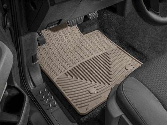 WT Rubber Mats - Front - Tan