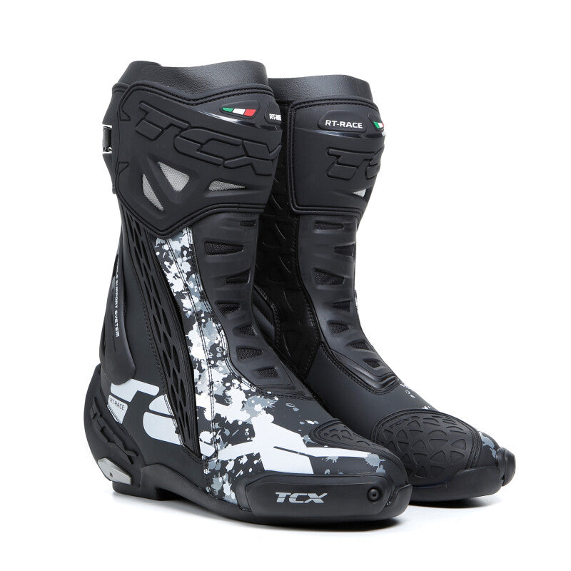 TCX RT-Race Boot Black/White/Grey Size - 45