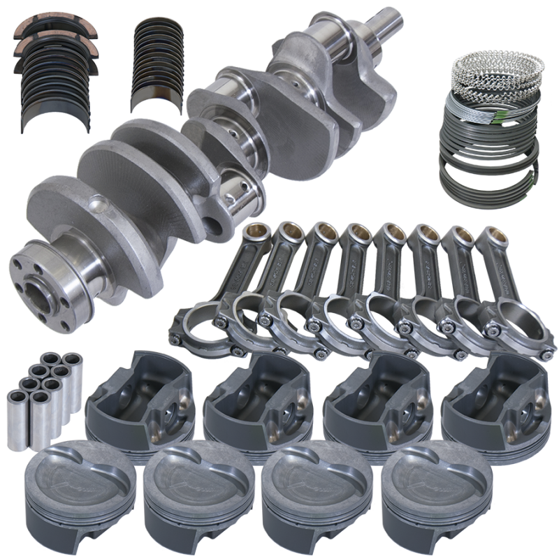 Eagle Ford 351W 4.170in Crank 2.750in Mains 6.250in I-Beam Rods 4.155in Pistons Balanced Assembly