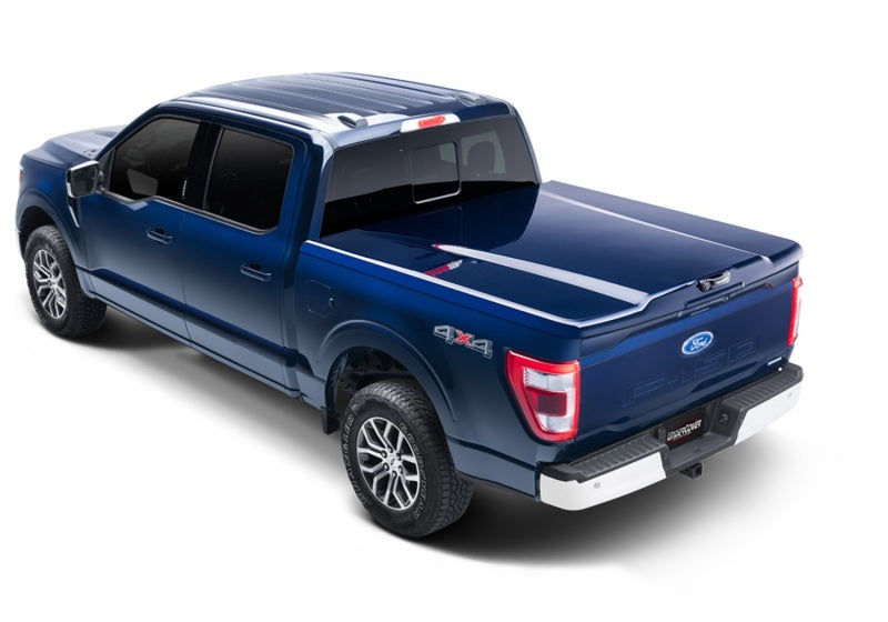 UnderCover 2021 Ford F-150 Ext/Crew Cab 6.5ft Elite LX Bed Cover - Carbonized Gray