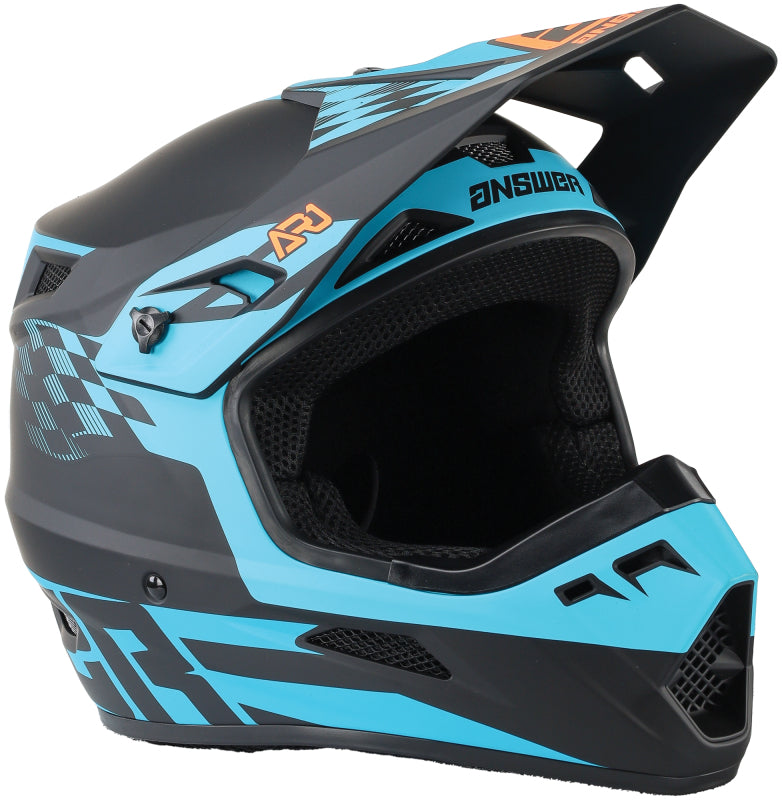 Answer AR1 Sweep Helmet Black/Astana/Hyper Orange - XL