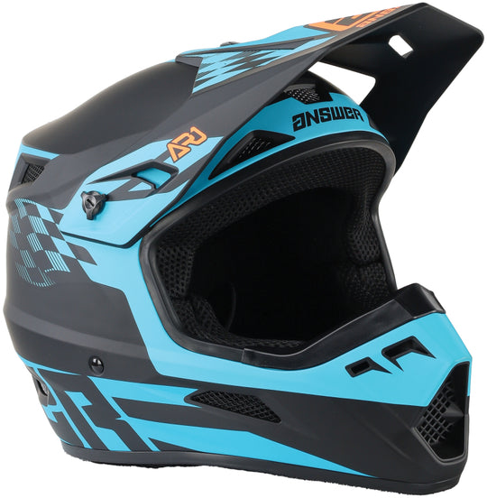 Answer AR1 Sweep Helmet Black/Astana/Hyper Orange - Medium