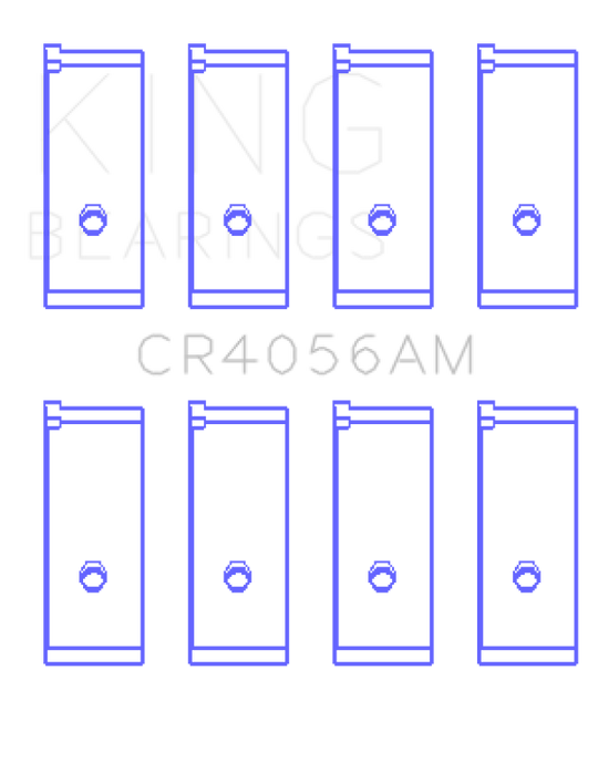 King Engine Bearings Suzuki G15A/G16A/B (Size +0.25mm) Connecting Rod Bearing Set