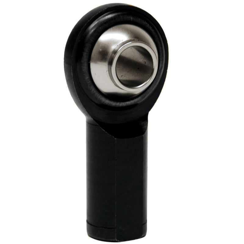 QA1 PCY Series 2-Pc Rod End - Female/Right Hand - .75in Bore x 3/4-16 - Hi-Misalign - Steel w/PTFE