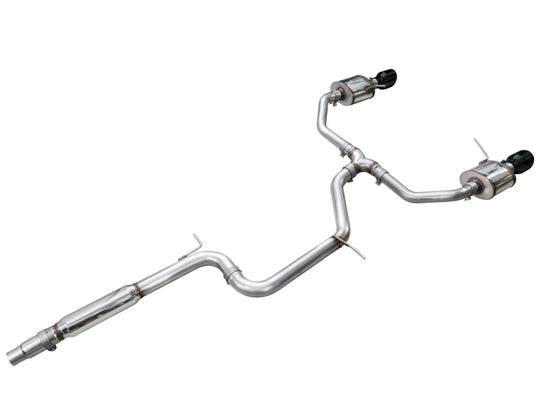 AWE Tuning 22-25 Volkswagen Jetta GLI Touring Edition Exhaust - Diamond Black Tips