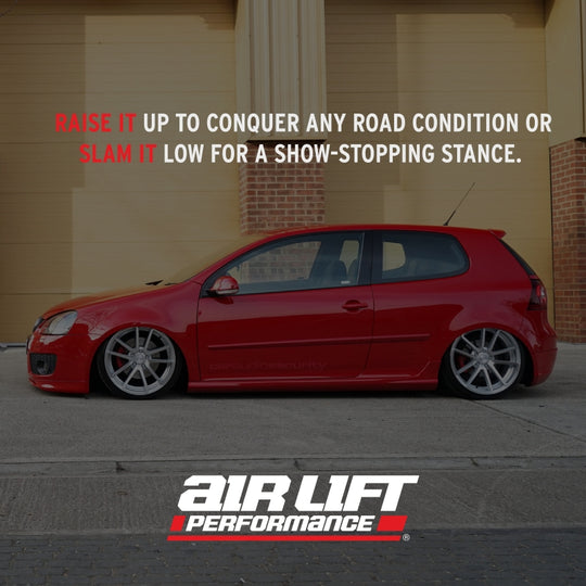 Air Lift 05-14 Audi A3 / 06-14 Volkswagen GTI Performance Rear Kit