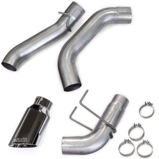 Banks Power 19-23 Dodge Ram Crew Cab 6.7L Cummins Monster Exhaust - SS Single Exhaust w/ Chrome Tip