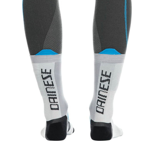 Dainese Dry Mid Socks Black/Blue Size - 39/41