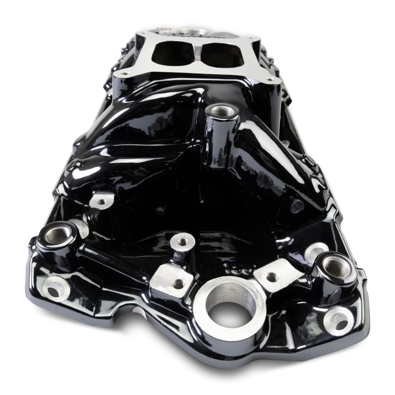 Edelbrock Chevy Small Block Performer RPM AIR-Gap Intake Manifold Black Plasma Finish