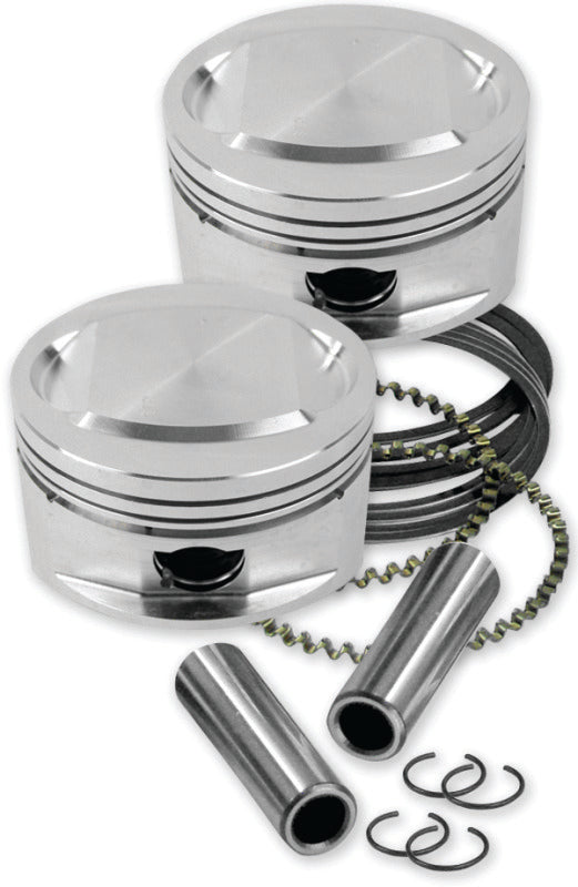 S&amp;S Cycle 1999+ BT 95in Conversion Pistons - Standard