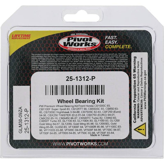 Pivot Works Pw Premium Wheel Bearing