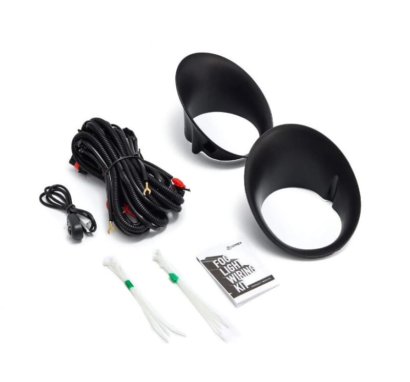 AlphaRex 02-09 Dodge RAM Bezel &amp; Wiring Kit (Does Not Include Fog Lights)