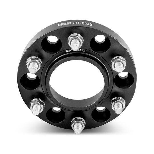 Borne Off-Road Wheel Spacers - 6x139.7 - 93.1 - 25mm - M12 - Black