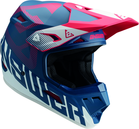 Answer AR1 V2 Bold Helmet Red/White/Blue Youth - Small