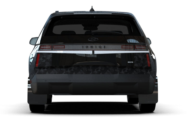 Rally Armor 25-26 Hyundai Ioniq 5 XRT Black Mud Flap Metallic Black Logo