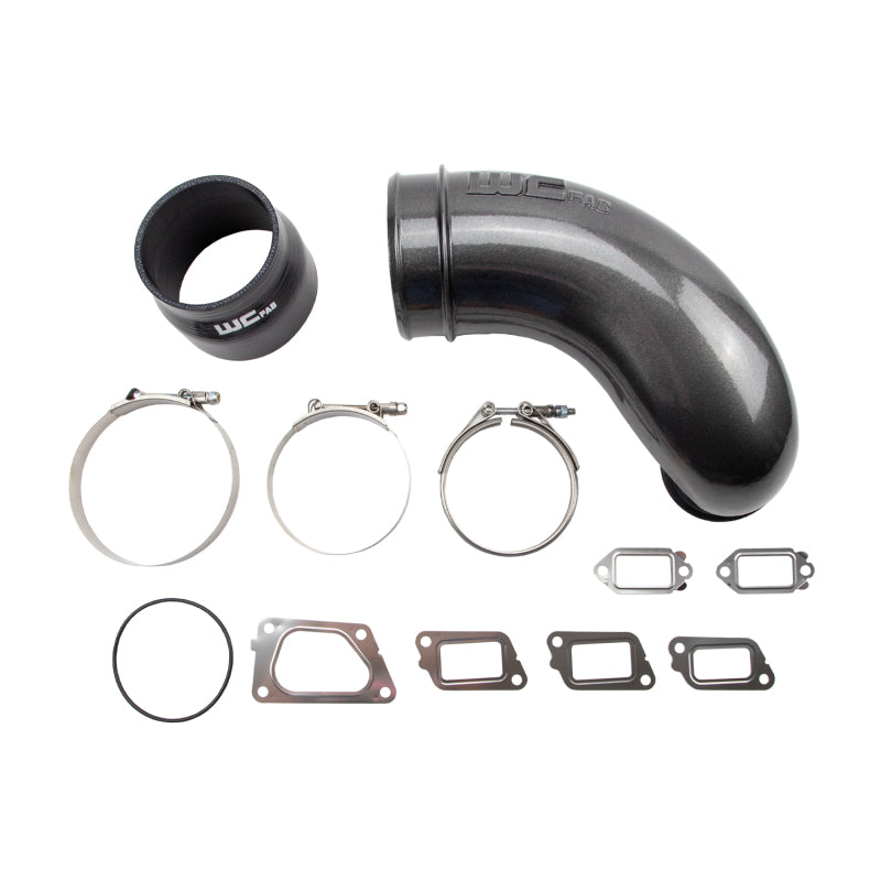 Wehril 11-16 Duramax LML 5 in. Intake Horn - Semi-Gloss Black