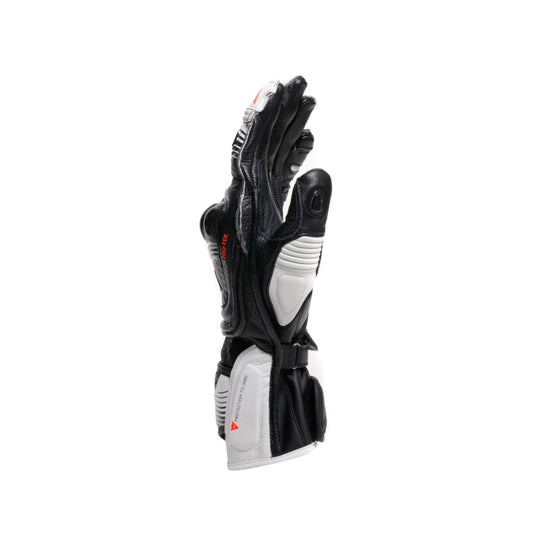 Dainese Fiero Metal Gloves Black/White/Red-Fluorescent - Large