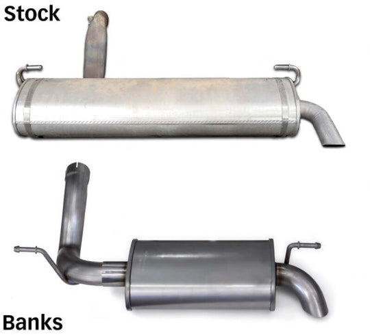 Banks Power 18-23 Jeep Wrangler 3.6L Monster Exhaust System - SS Single Exhaust