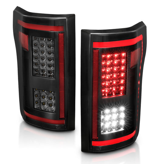 ANZO 15-17 Ford F-150 LED Taillights - Smoke