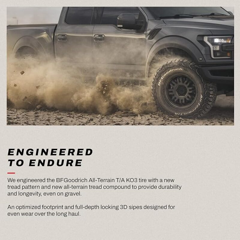 BFGoodrich All Terrain T/A KO3 LT255/70R18/D 117/114S