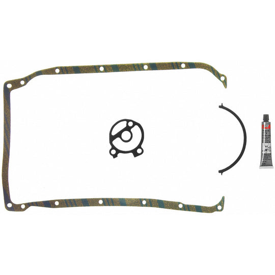 Fel-Pro Chevrolet S10 OS 34300 C Engine Oil Pan Gasket Set Blue Stripe cork-rubber