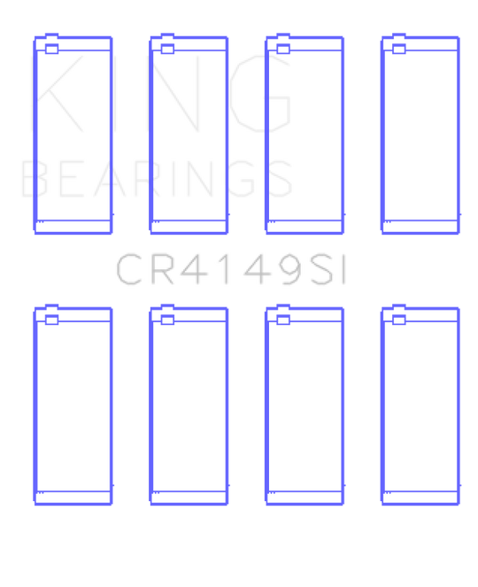 King Engine Bearings G.M.C. Saturn (Size +0.25mm) Connecting Rod Bearing Set