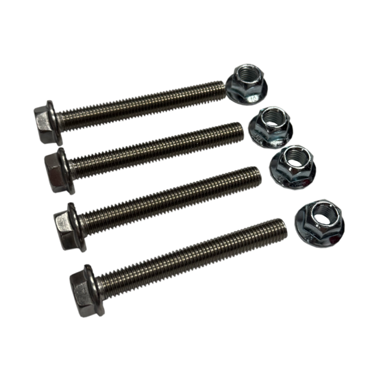 Kooks Locking Ball and Socket Bolt Kit (2 Bolts/2 Nuts/Locking Hardware)