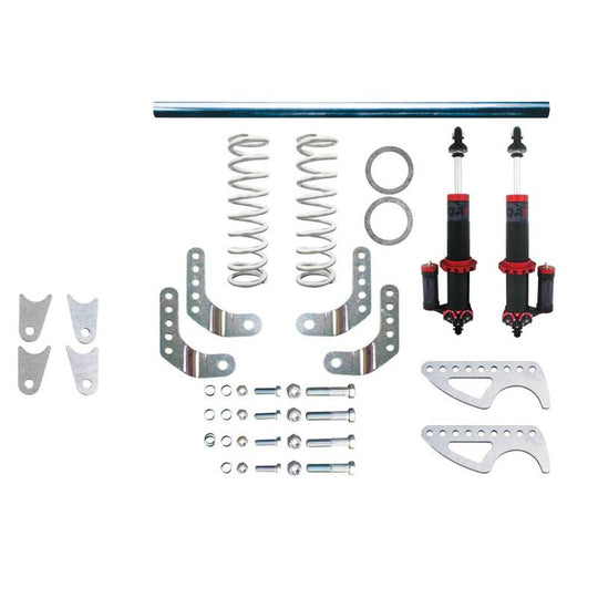 QA1 Pro Rear Weld-In Coil-Over System - MOD Series - 12in x 130lbs/in - 3in Tube - Aluminum