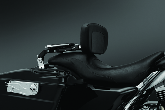 Kuryakyn Multi-Purpose Backrest Black &amp; Chrome