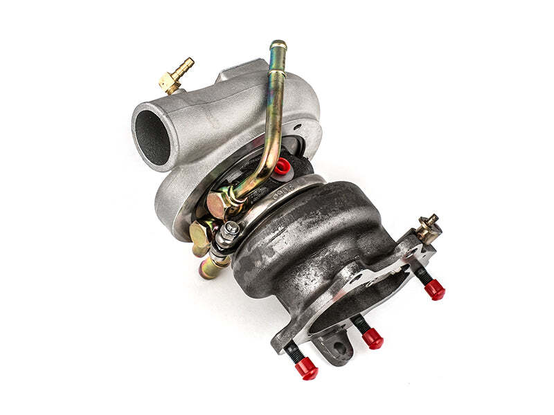 Forced Performance Subaru STi/WRX Green Turbo 84mm Black Housing Internal WG w/Oil Line (D/S Only)