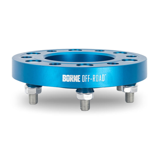 Borne Off-Road Wheel Spacers 5x150 110.1 38.1 M14 Blue