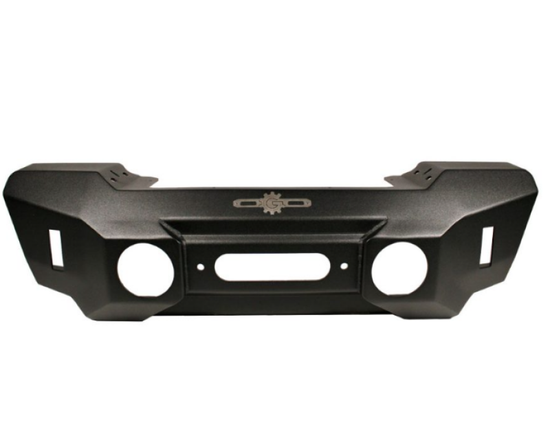 Rock Slider Jeep Wrangler JL &amp; Gladiator JT Appalachian Steel Mid Stubby Bumper w/ Winch Plate