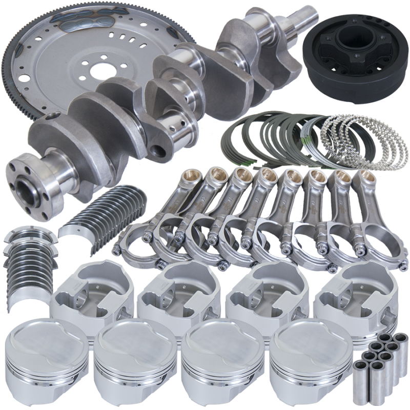 Eagle Ford 302 3.400in Crank 5.400in I-Beam Rods 4.000in Pistons 164 Tooth FW Balanced Assembly