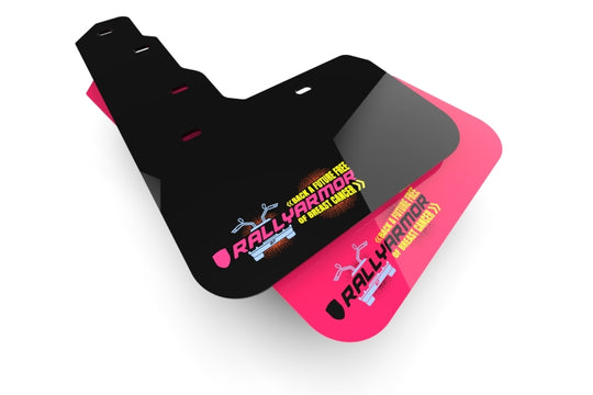 Rally Armor 18-22 Hyundai Kona Pink Mud Flap BCE Logo