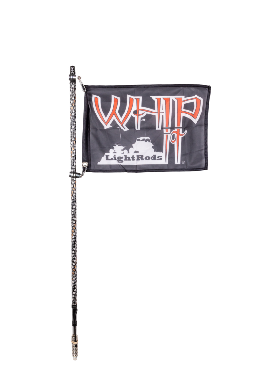 Whip It 5Ft Blk Bt Rgb Light Rod Set